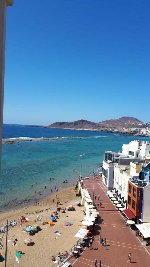 Apartamento Amplio Canary Style, 1 Playa Canteras 大加那利岛拉斯帕尔马斯 外观 照片