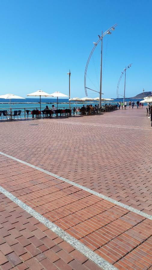 Apartamento Amplio Canary Style, 1 Playa Canteras 大加那利岛拉斯帕尔马斯 外观 照片